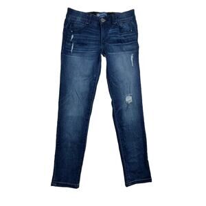 Democracy Womens Size 4 Ab Solution Indigo Dark‎ Wash Denim Stretch